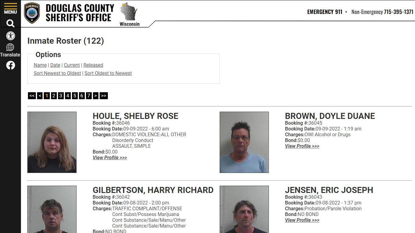 Inmate Roster - Current Inmates Booking Date Descending - Douglas ...